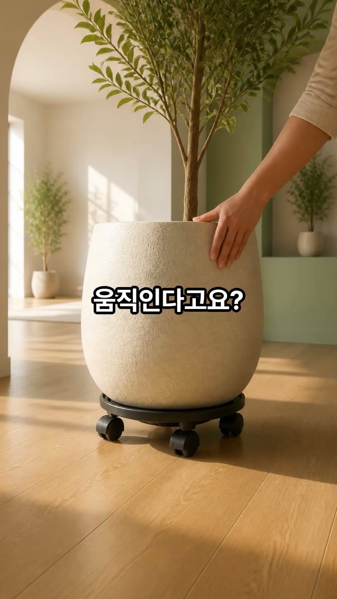 이동식 화분받침대 소개 영상