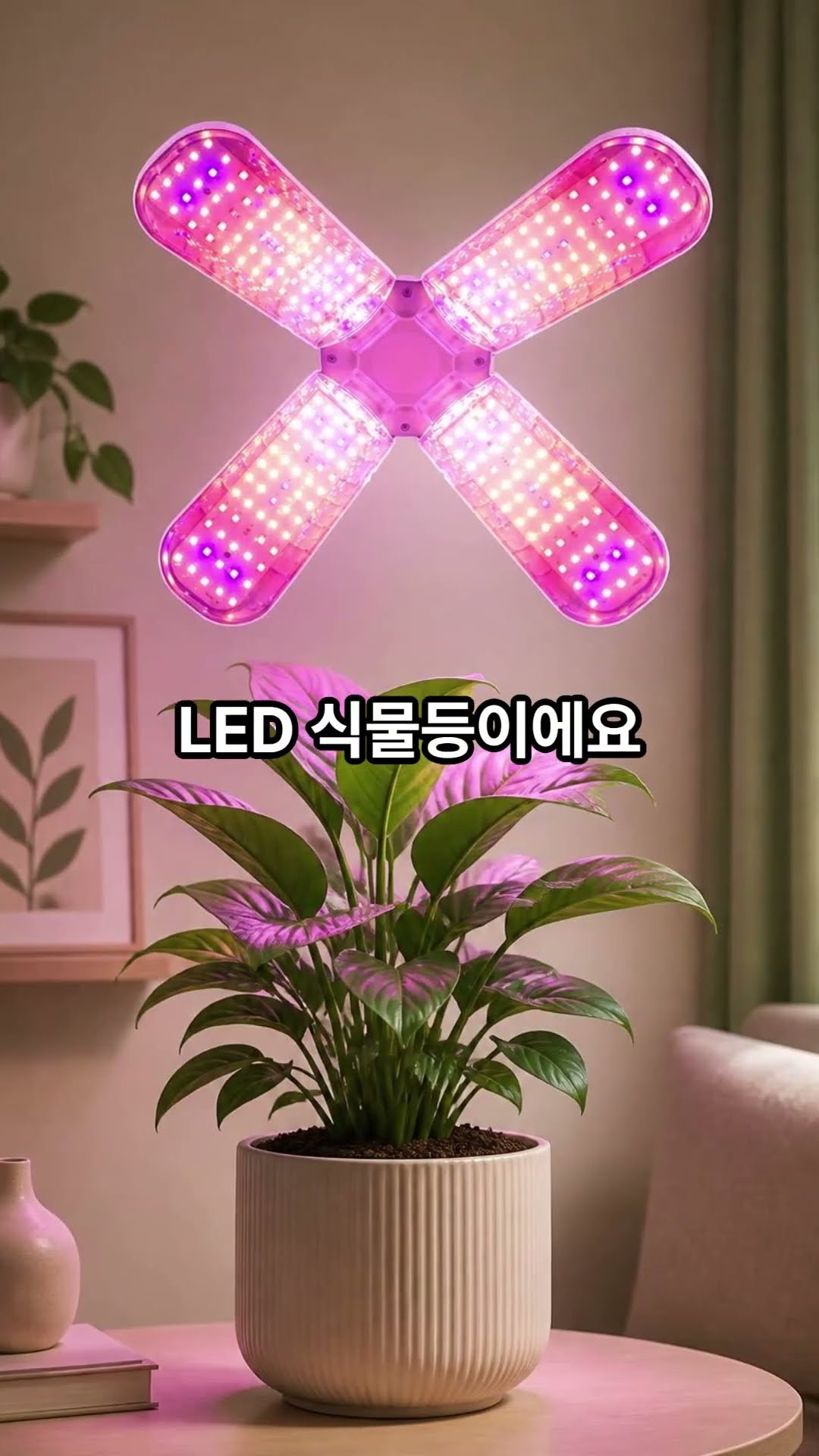 식물 LED 생장등 소개 영상